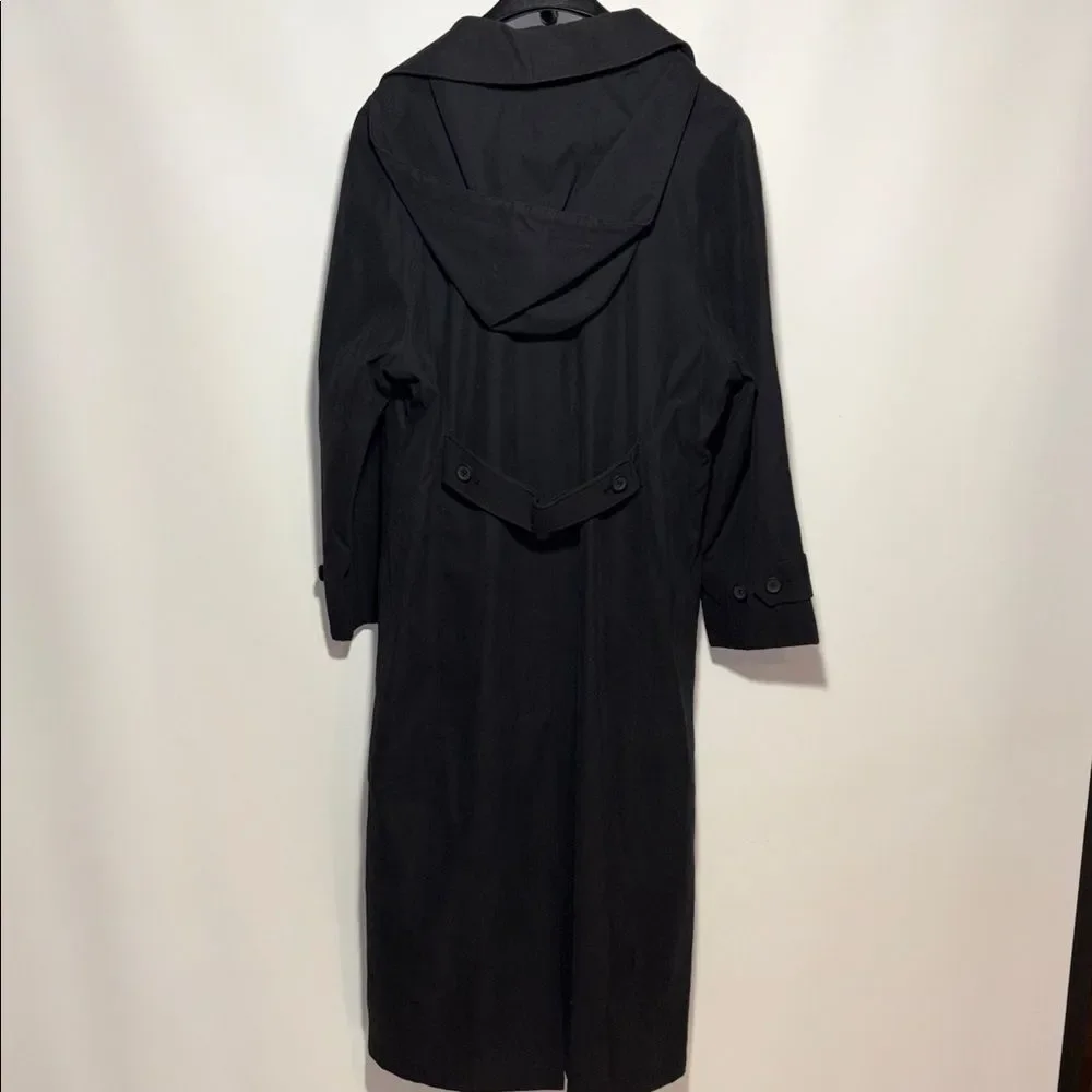 London Fog Black Trench Coat